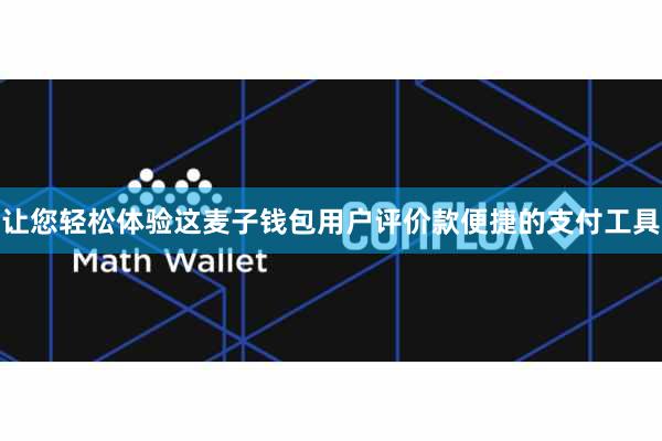 让您轻松体验这麦子钱包用户评价款便捷的支付工具