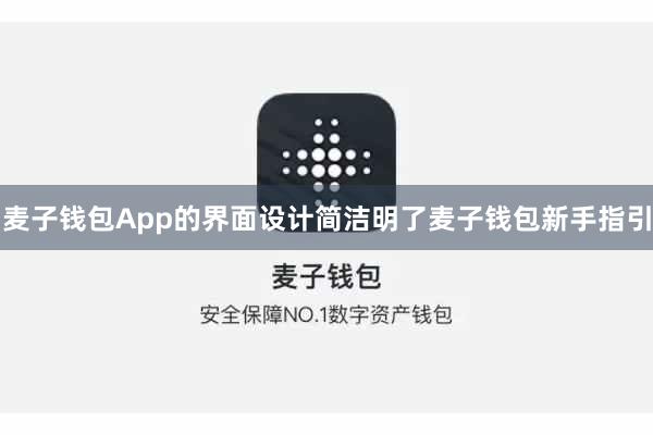 麦子钱包App的界面设计简洁明了麦子钱包新手指引