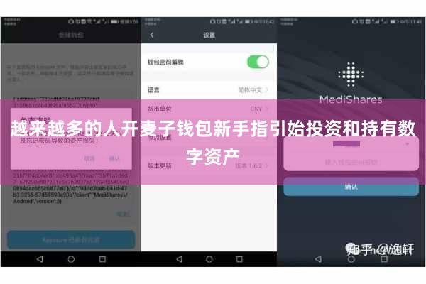 越来越多的人开麦子钱包新手指引始投资和持有数字资产