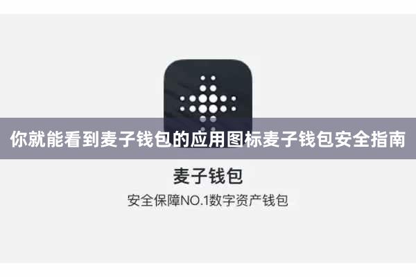 你就能看到麦子钱包的应用图标麦子钱包安全指南