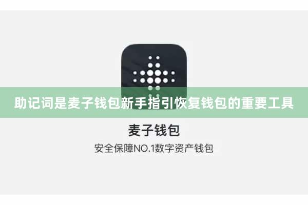 助记词是麦子钱包新手指引恢复钱包的重要工具