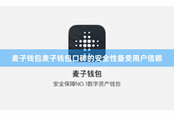 麦子钱包麦子钱包口碑的安全性备受用户信赖